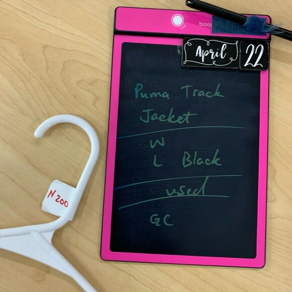 Puma Track Jacket Women L Large Spotted Full Zip Lightweight Fleece Lined Collar - Picture 10 of 11